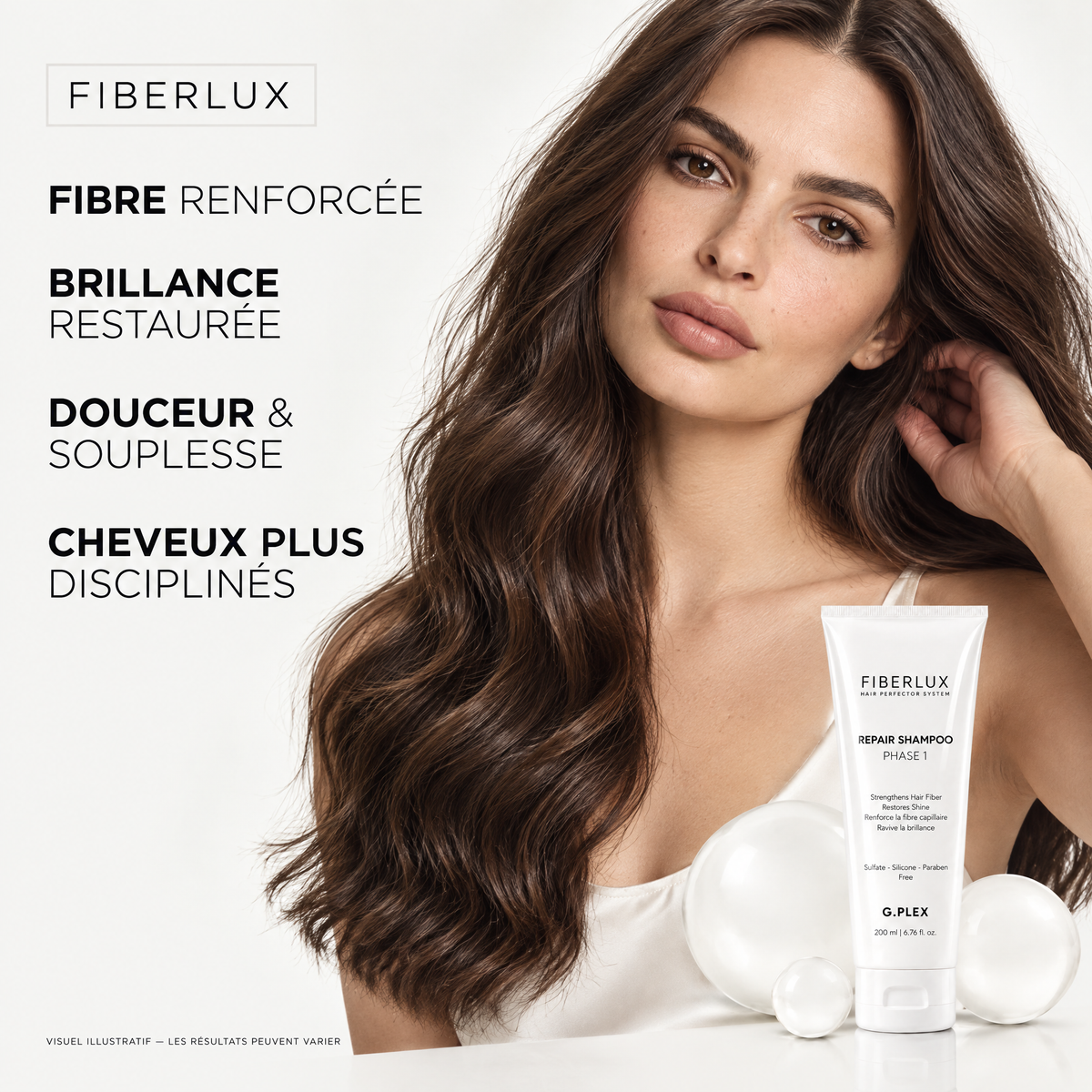 FIBERLUX Repair Shampoo — المرحلة 1