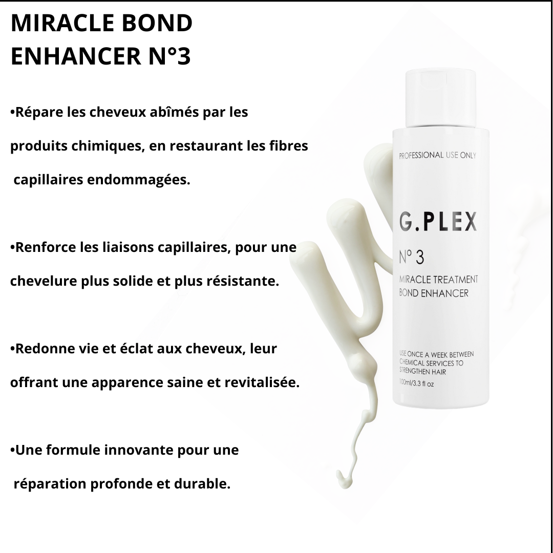 G.PLEX Miracle Bond Enhancer N°3 – soin capillaire