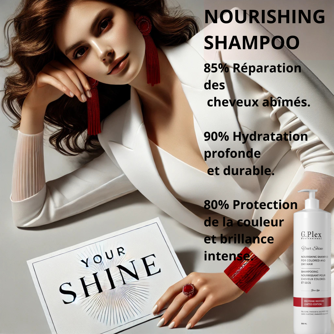 SHAMPOING YOUR-SHINE POUR CHEVEUX SECS ET COLORÉS