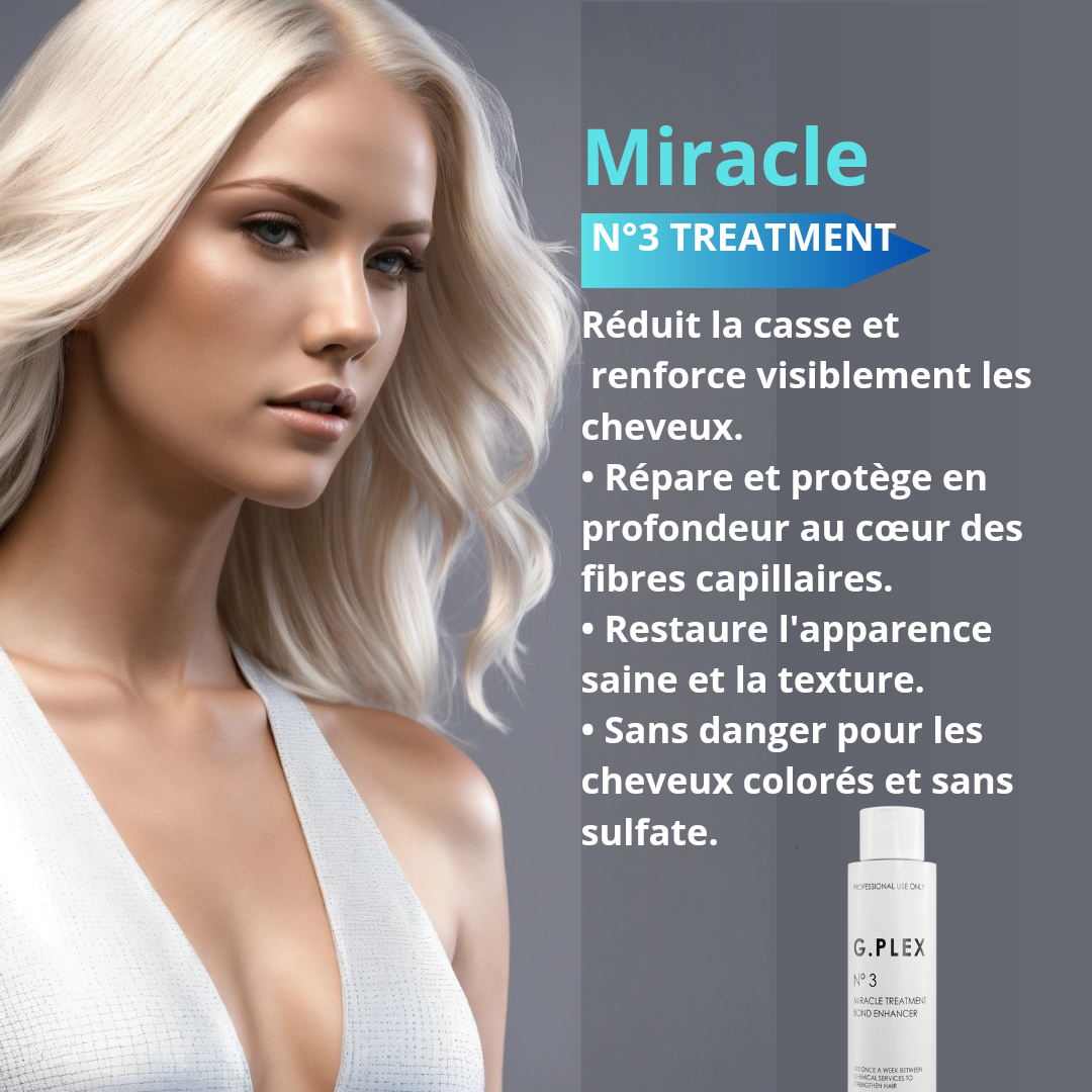 G.PLEX Miracle Bond Enhancer N°3 – soin capillaire