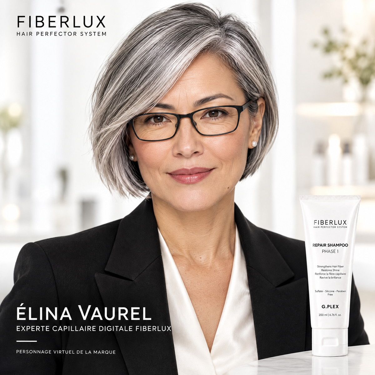 FIBERLUX Repair Shampoo — المرحلة 1