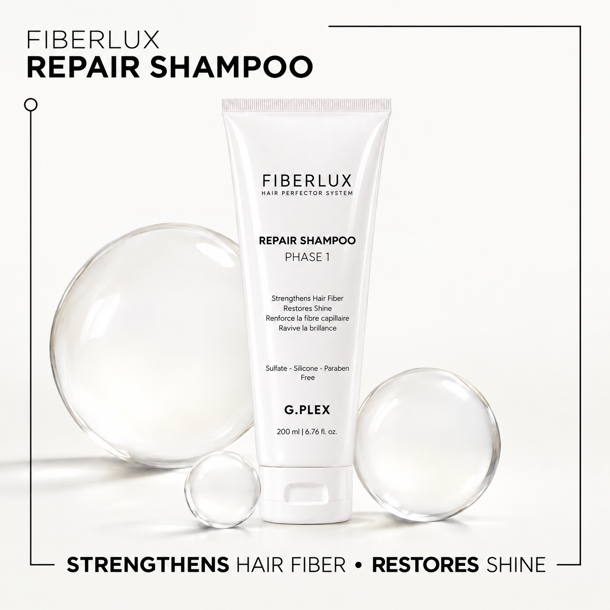FIBERLUX Repair Shampoo — المرحلة 1