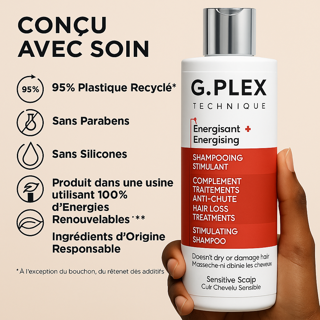G.PLEX Technique – Shampooing Stimulant Énergisant