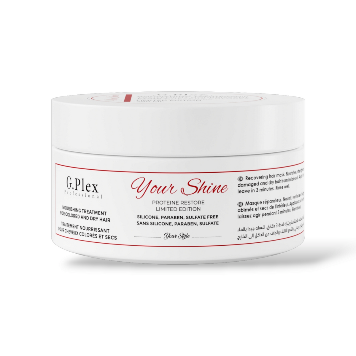 Traitement Your-Shine pour cheveux secs et colorés