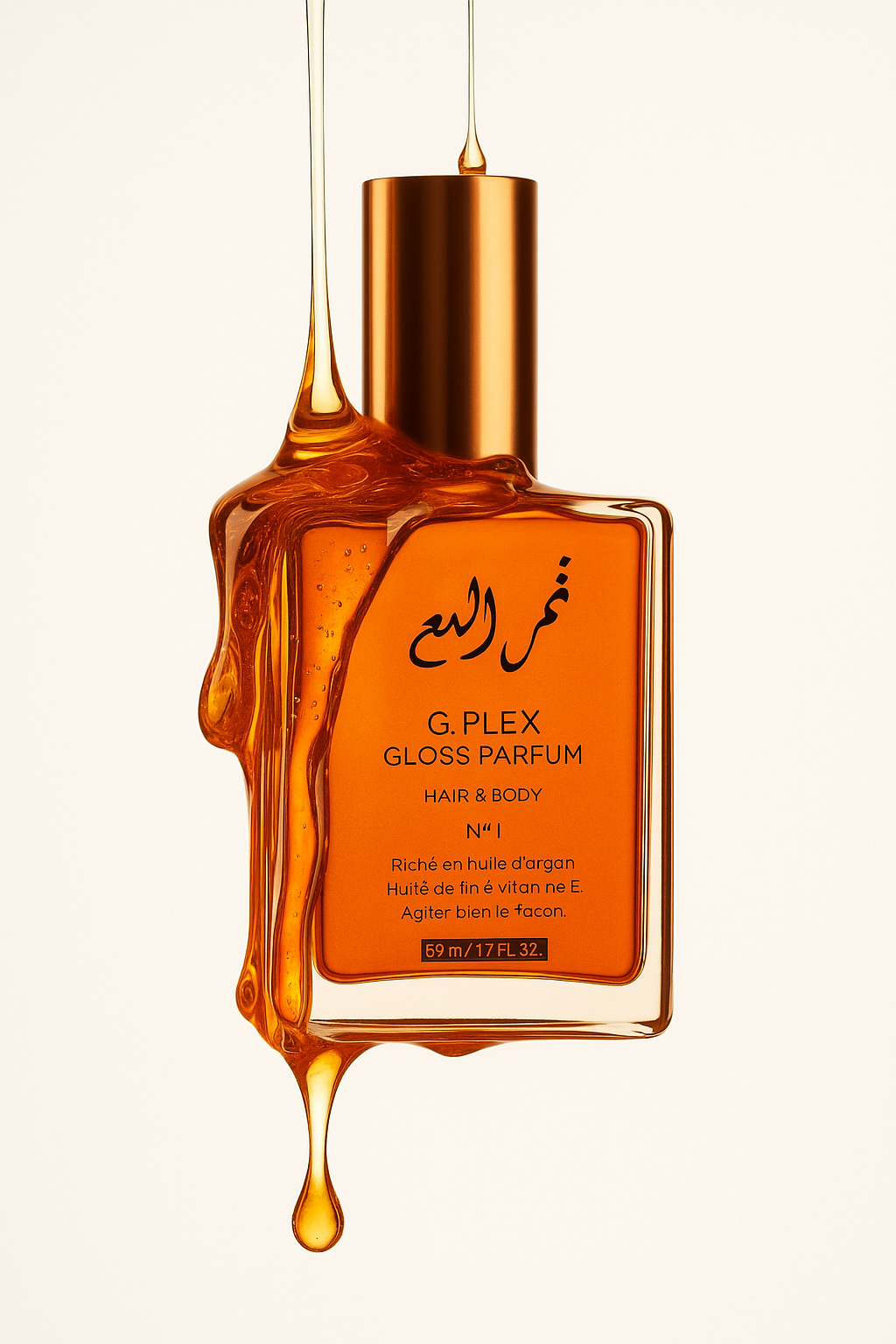 G.PLEX Gloss Parfum N°1 — Cheveux & Corps « قمر لامع »
